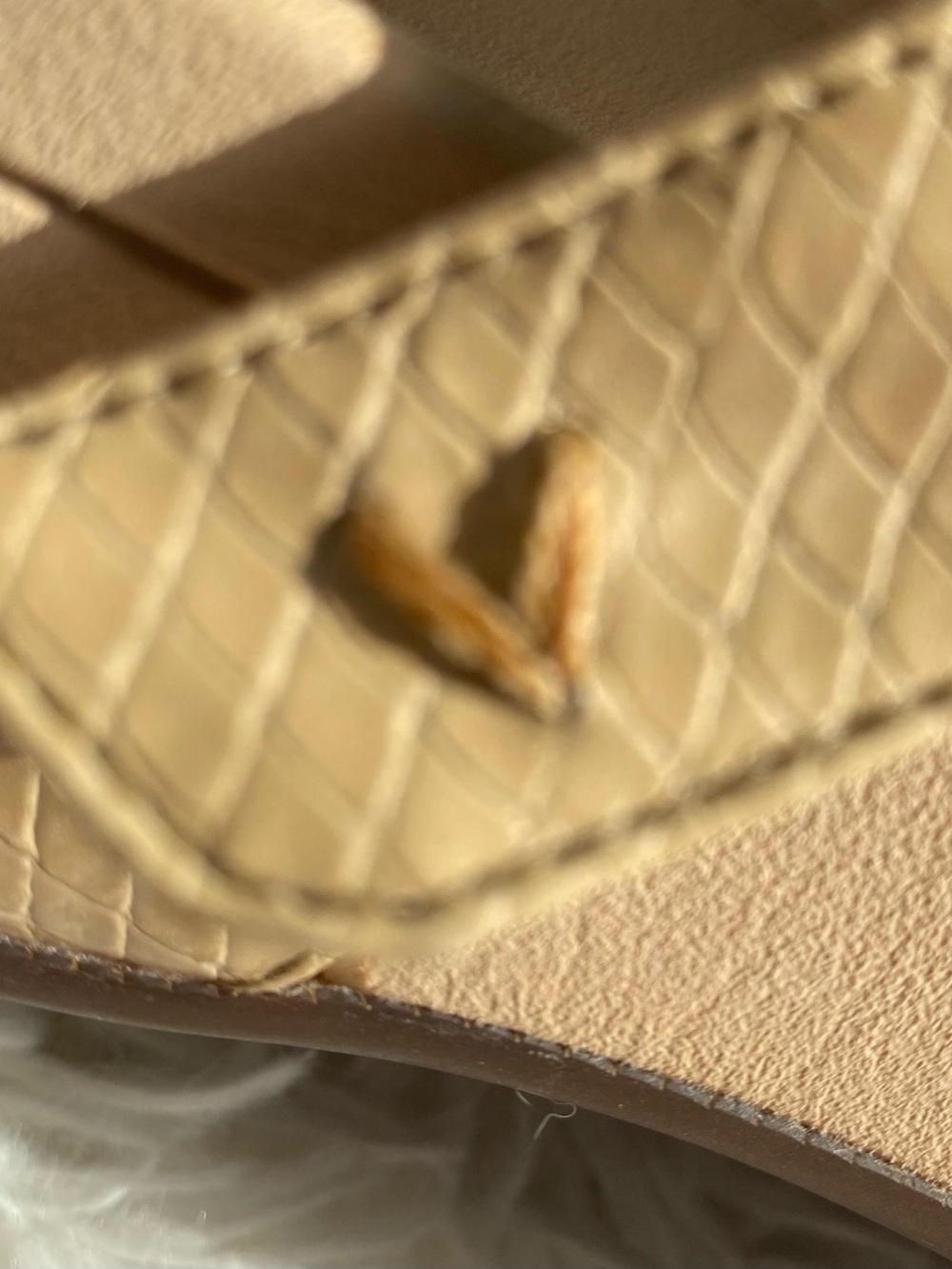 Vionic Ellie Adjustable Sandals Tan Snakesskin Embossed Comfort Slides Women’s 8 - Picture 3 of 9